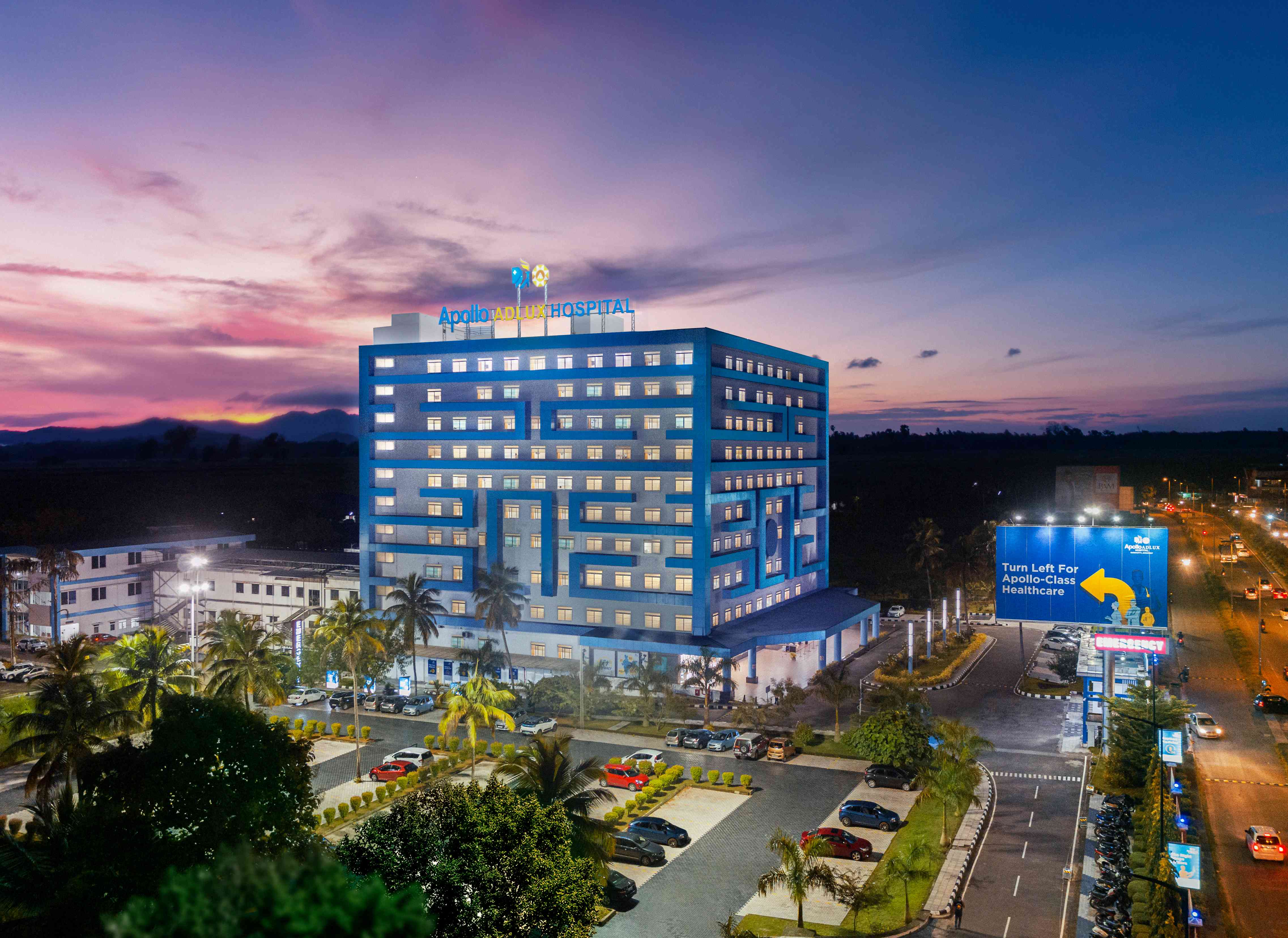 Apollo Adlux Hospital, Adlux Junction